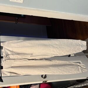 Abercrombie & Fitch Cream Joggers